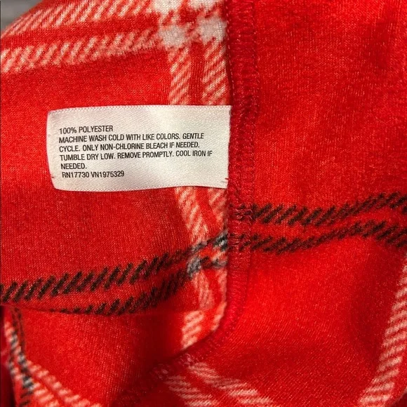 Womens Wondershop At Target Red and Black Plaid Pajama Bottoms - Picture 7 of 7